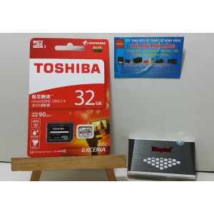 THẺ NHỚ TOSHIBA 32GB/90MB